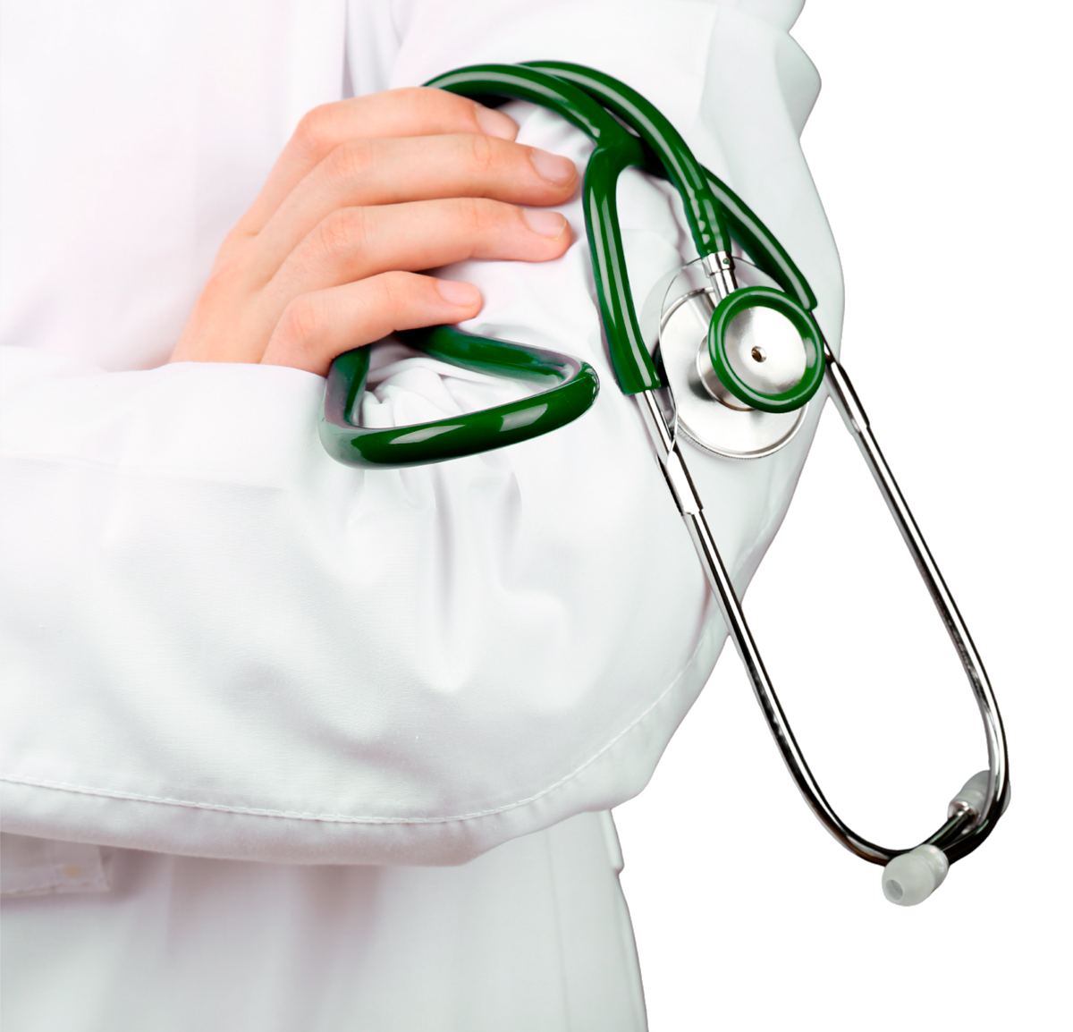 medico-estetoccopio-verde